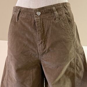 Regeneration Celebrity Pink Corduroy Pants Brown Tan wide high rise Barrel Jean